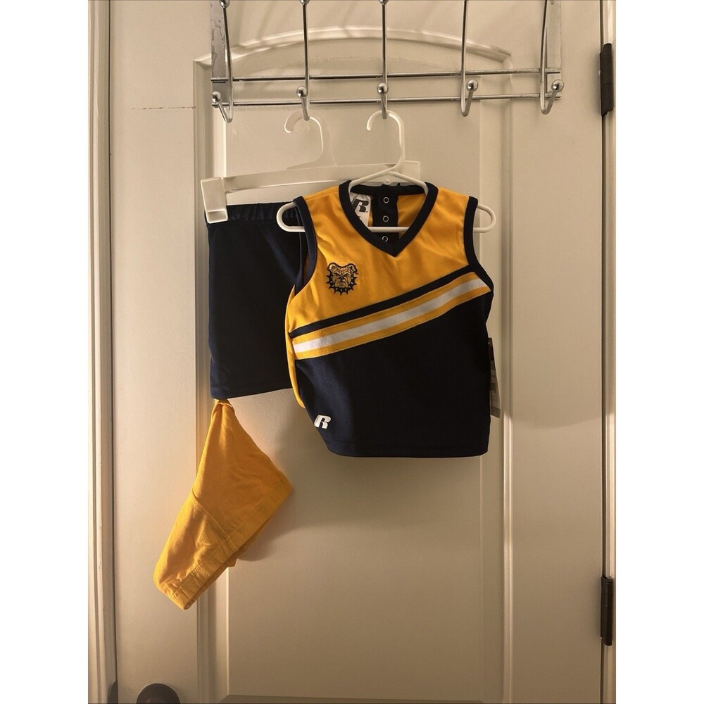 North Carolina A&T State University Aggies Toddler Baby Girls 3-Piece Cheer Set